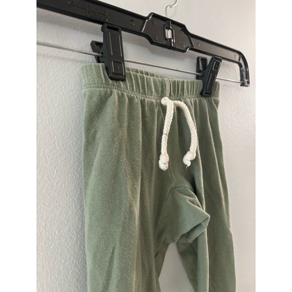 Gus + Steel Pants Toddler 4T Green Modal Lounge Pants Snug Fit Unisex - Picture 2 of 6